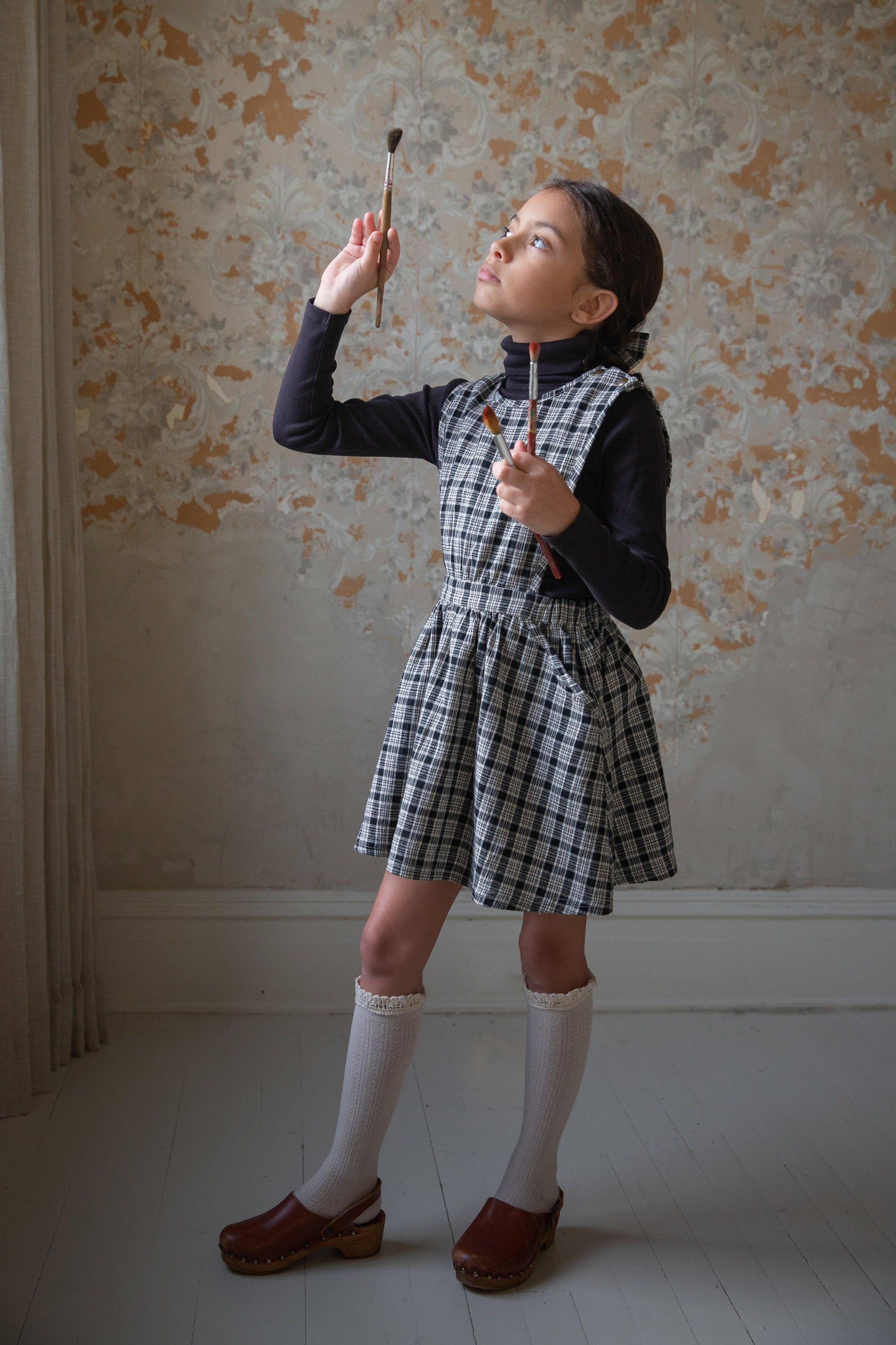 Tippi Pinafore, School Plaid – Soor Ploom