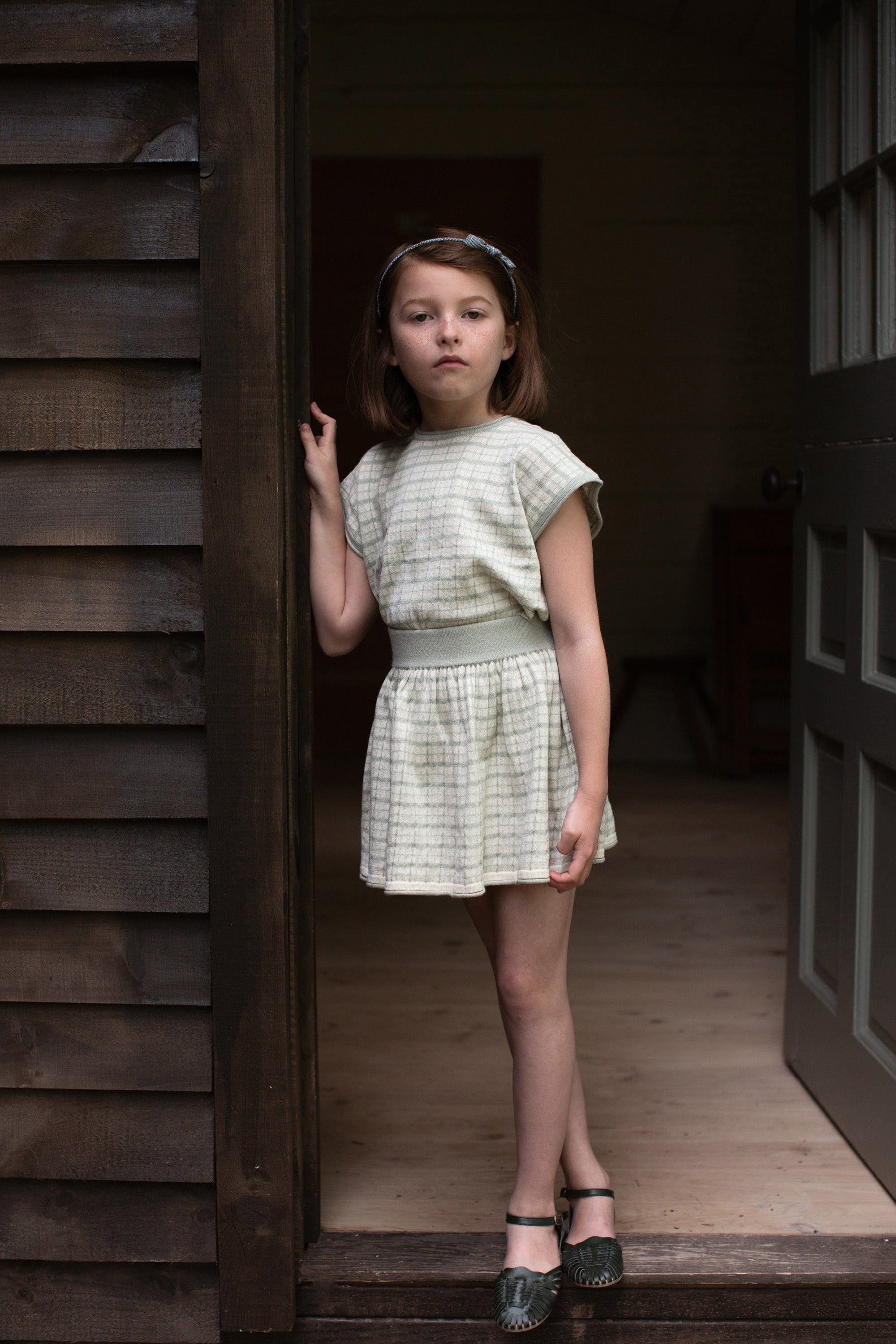 高価値 soor ploom Olive Skort gingham 6y スカート - retrace.ai