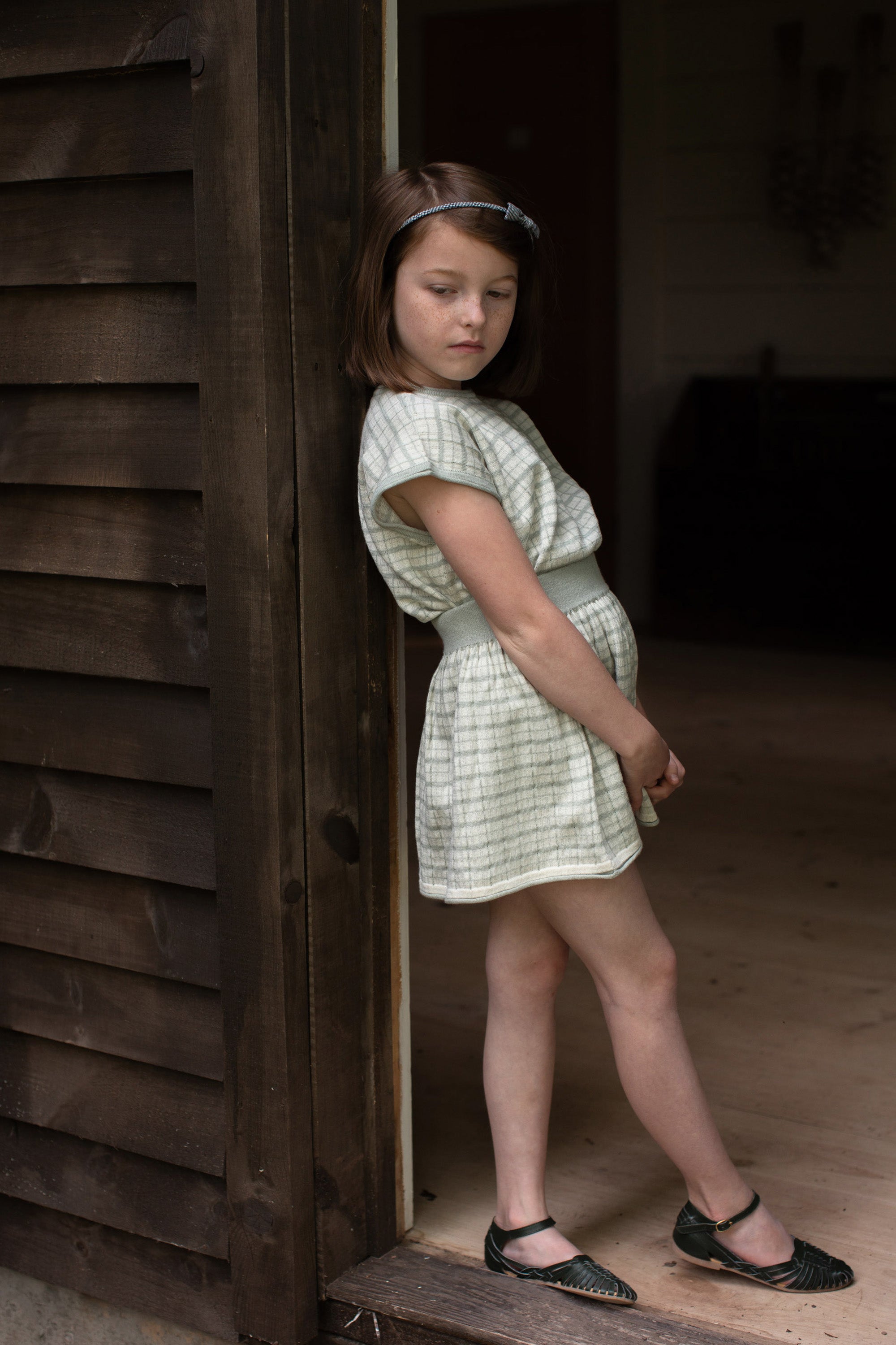 SOOR PLOOM Netty Skirt, Moonstone 4Y | www.jarussi.com.br