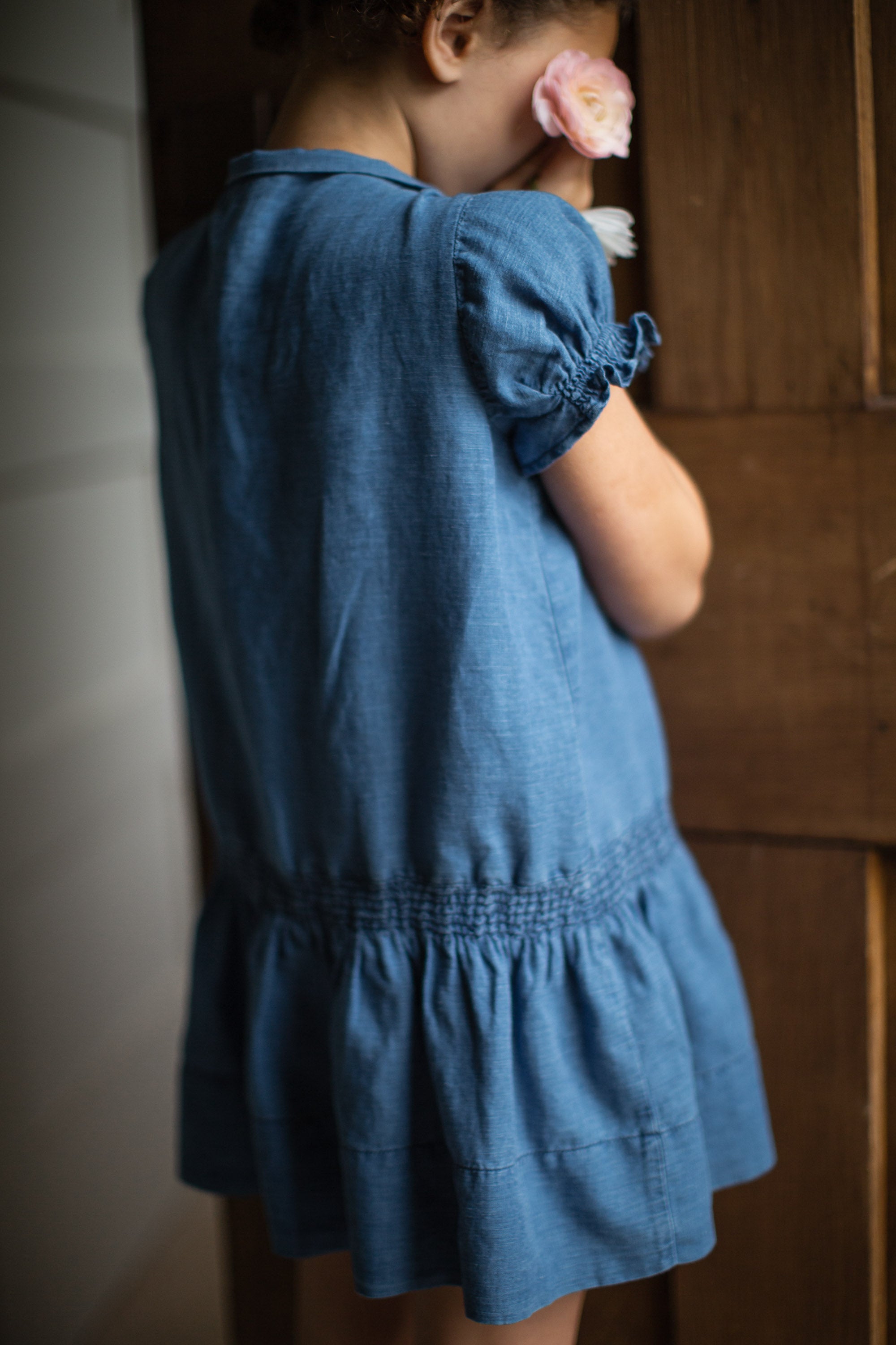 soor ploom☆Lucille Dress, Indigo☆3y-