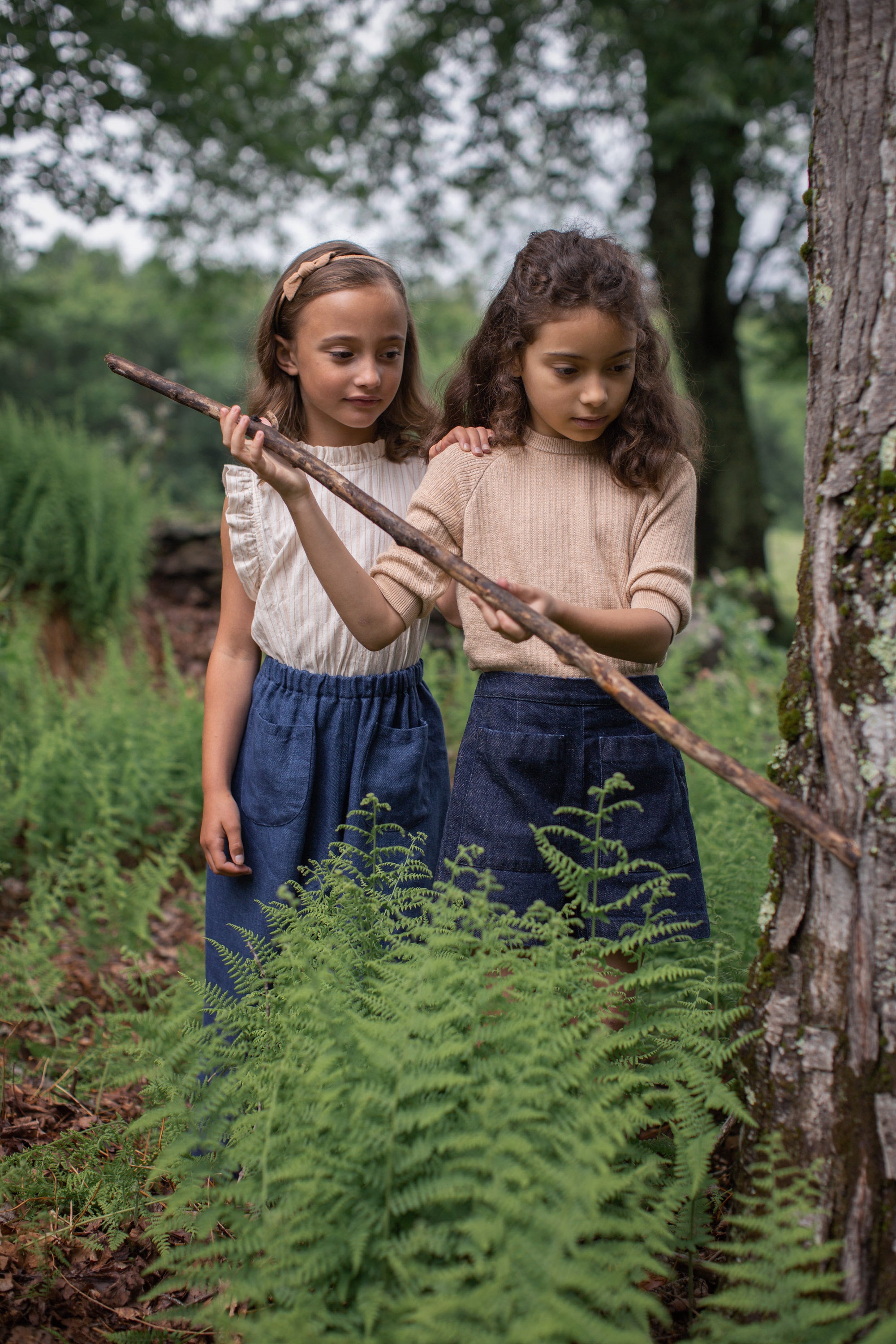 Soor Ploom Otto Trousers, Chambray 4y camping.com