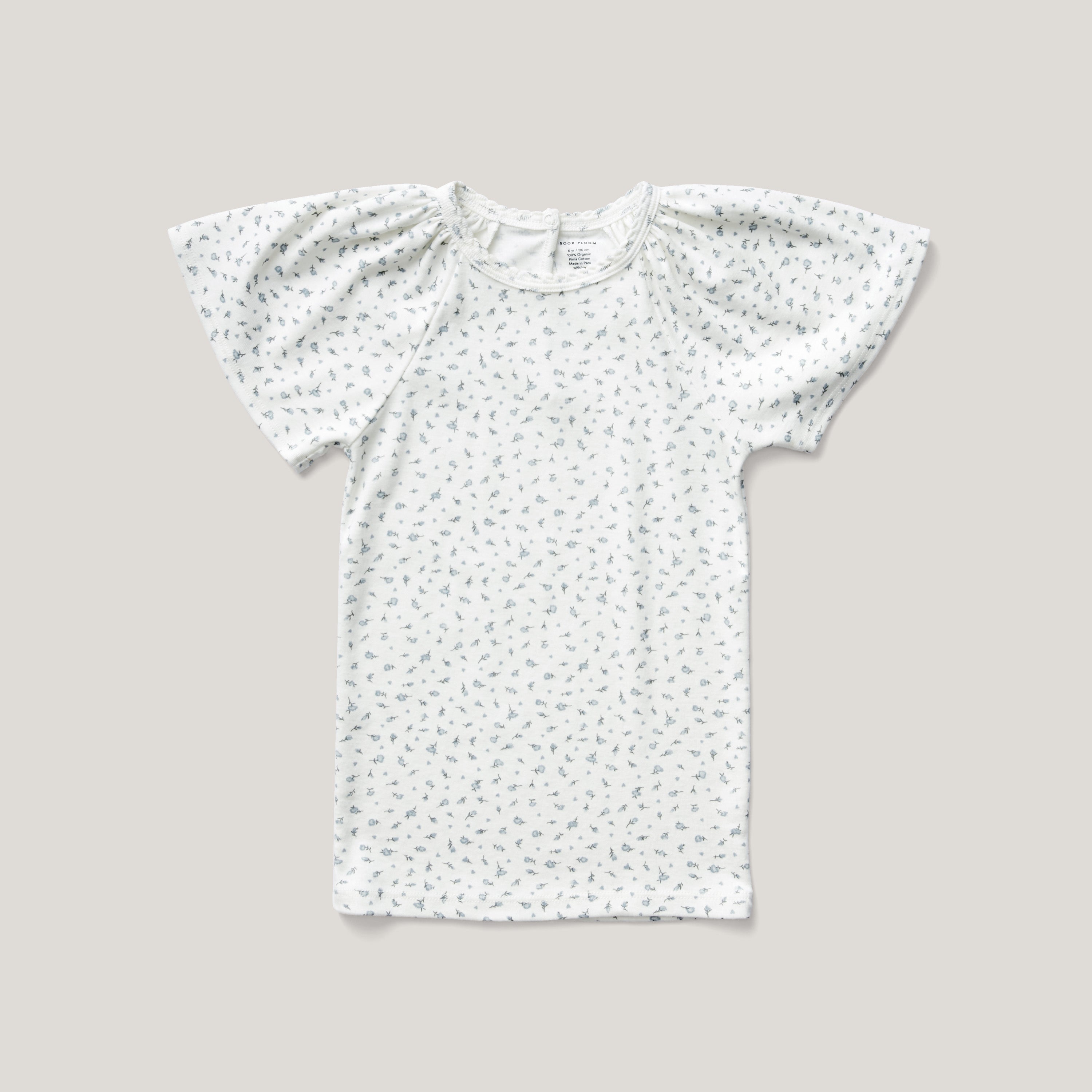 新品 SOOR PLOOM Balloon Tee Rosebud Print-