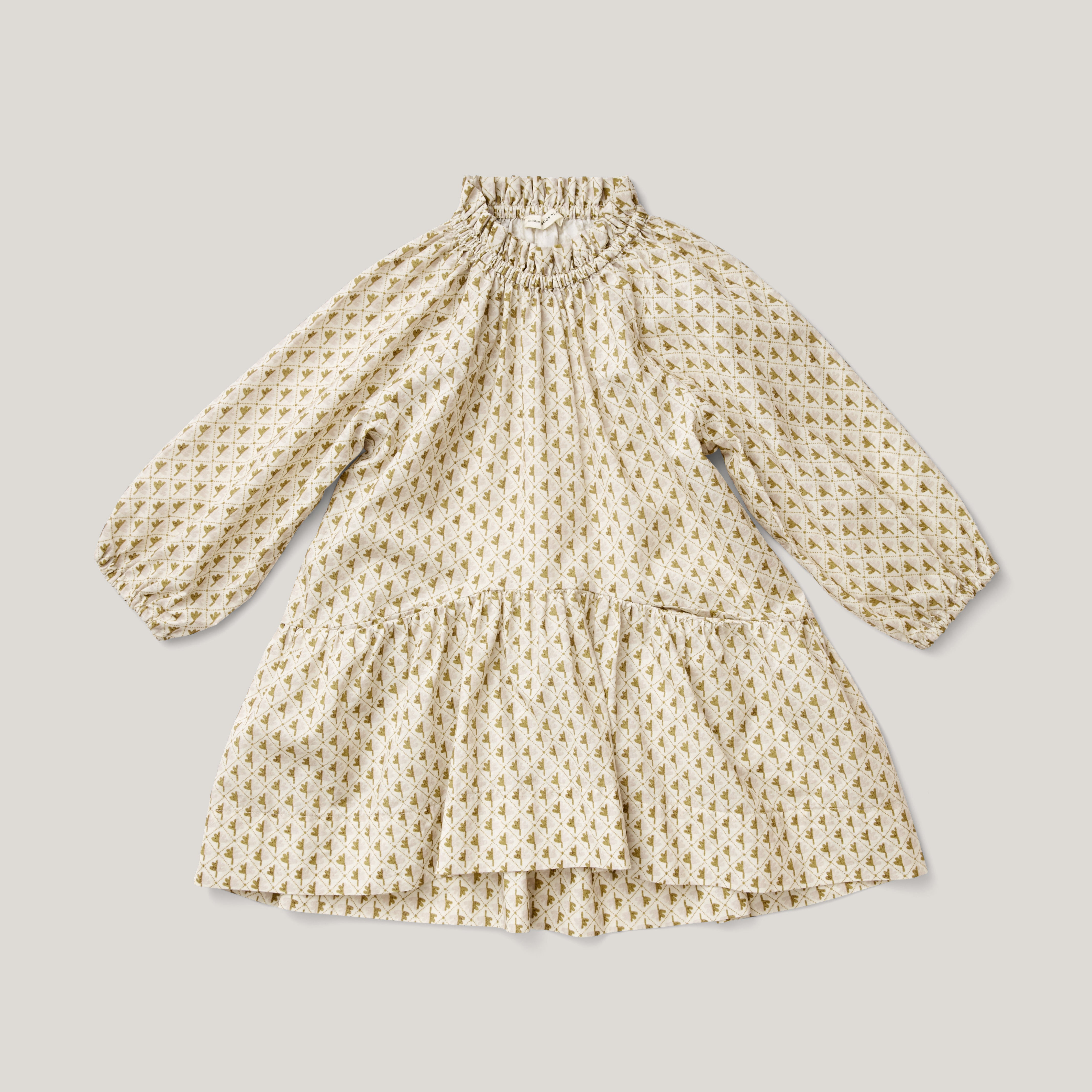 Soor ploom Edith dress Leaf print 2y 【現品限り一斉値下げ