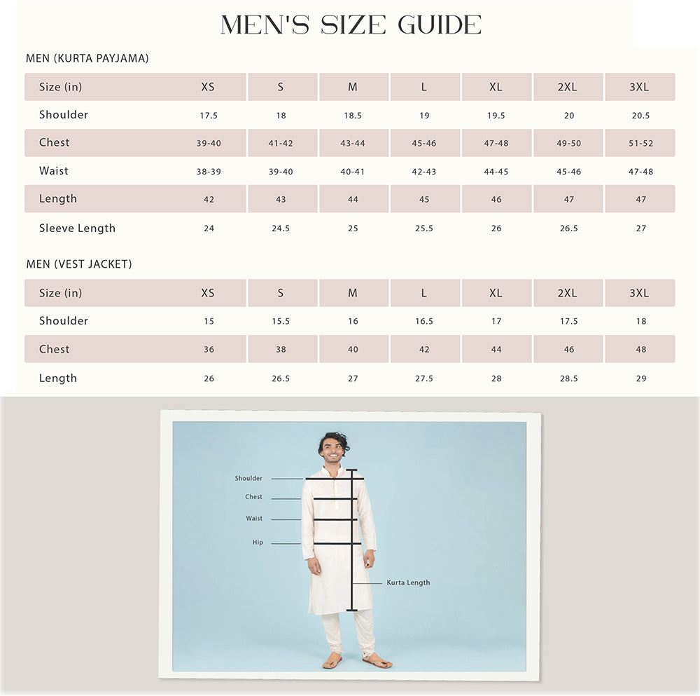 Men Size Guide