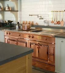 custom home appliances made of copper