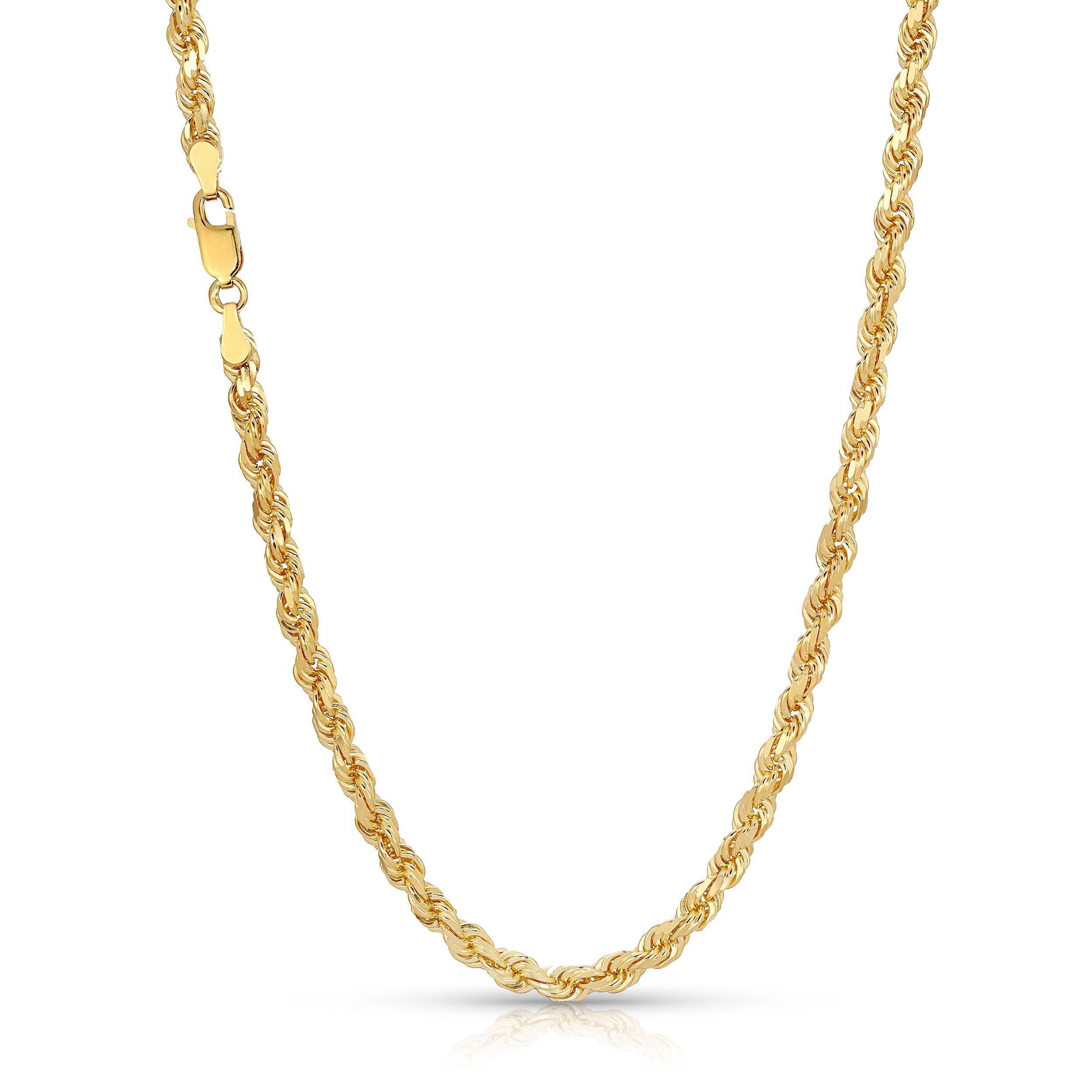 7.0MM Rope Chain (Diamond Cut) – Saints Gold Co.