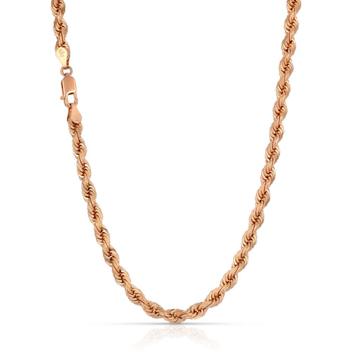 3.5MM Rope Chain (Diamond Cut) – Saints Gold Co.