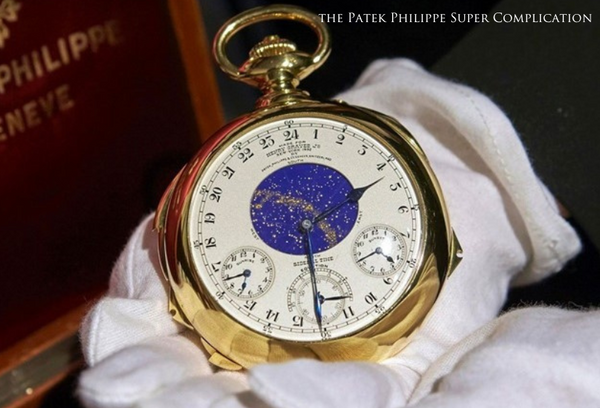 The Patek Philippe Super Complication  Gold Watch