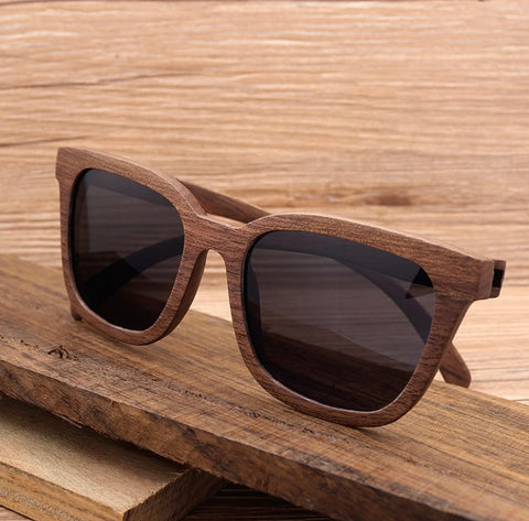 men's wooden sunglasses