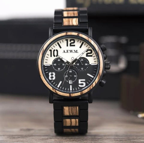 men's wooden watch