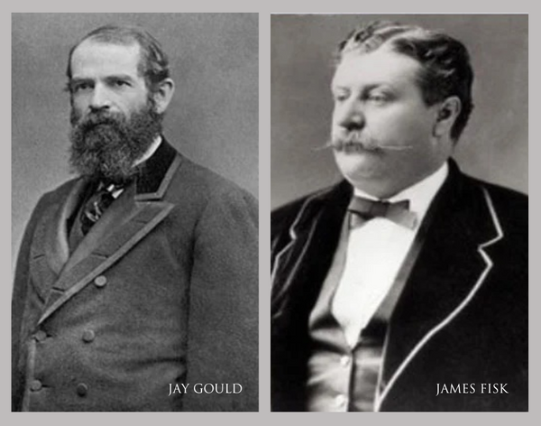 Jay Gould and James Fisk - Black Friday History