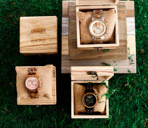 Wooden Watches by A Few Wood Men