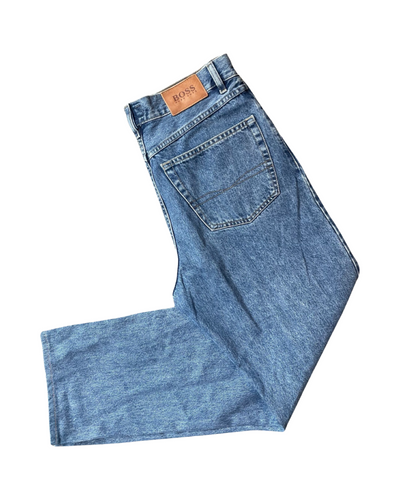 BOSS Maine3 Bright Blue Stretch Regular Fit Denim Jeans | Dillard's