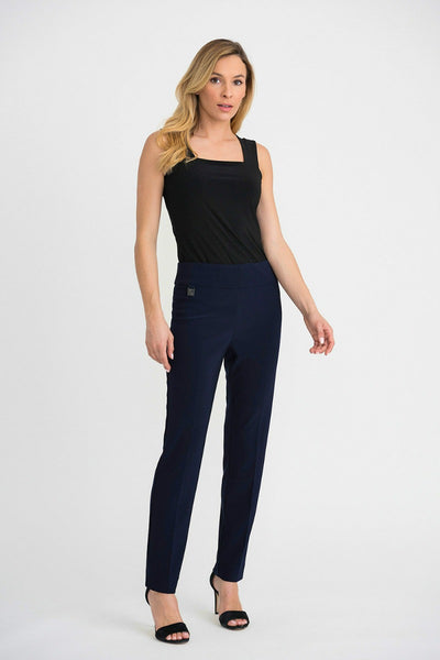 classic-tailored-slim-pant-in-midnight-blue-navy-joseph-ribkoff-front ...