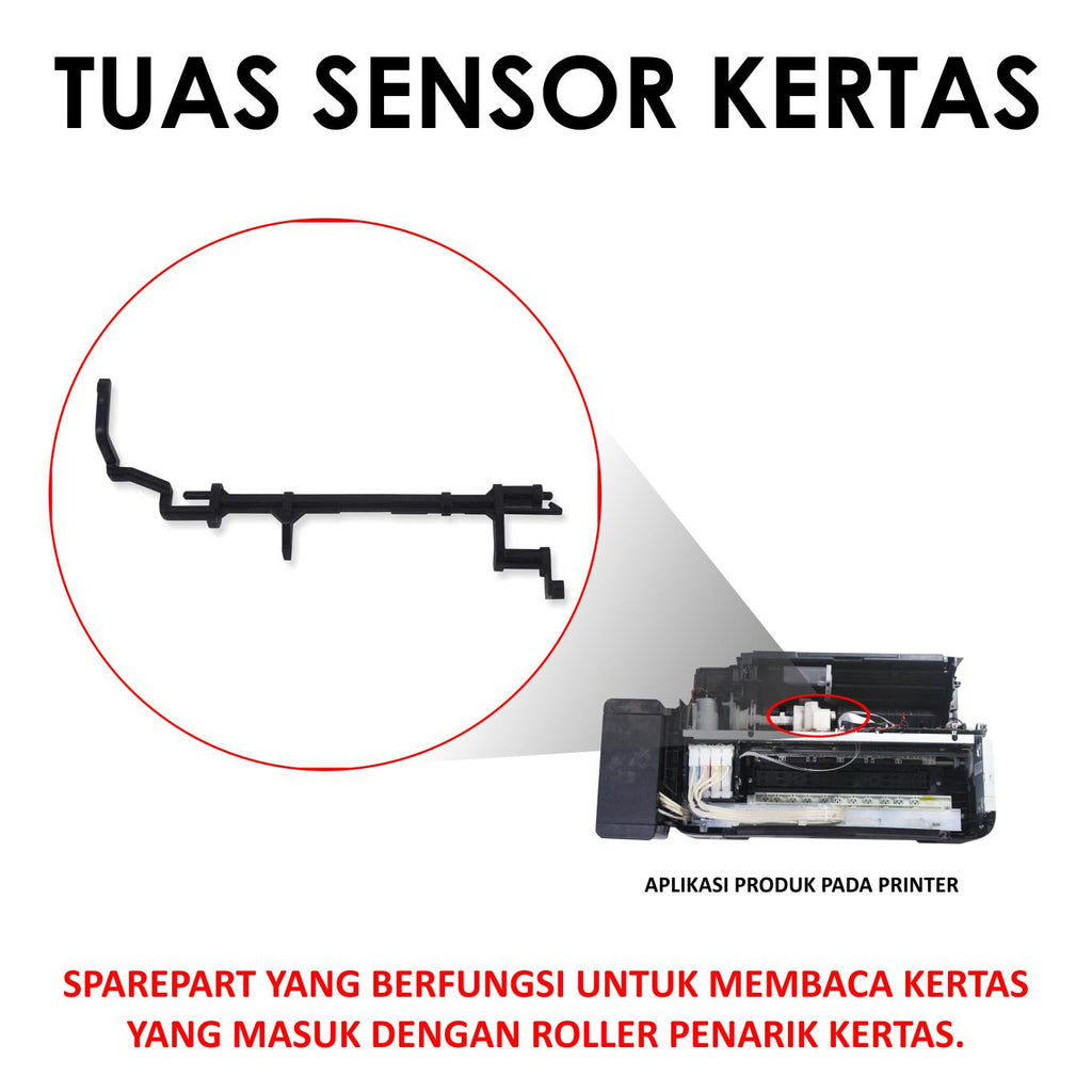 Tuas Sensor Kertas Original Printer Epson L110 L210 L300 