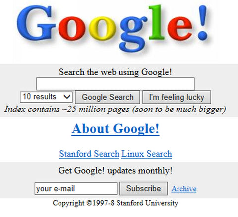 Google 1998