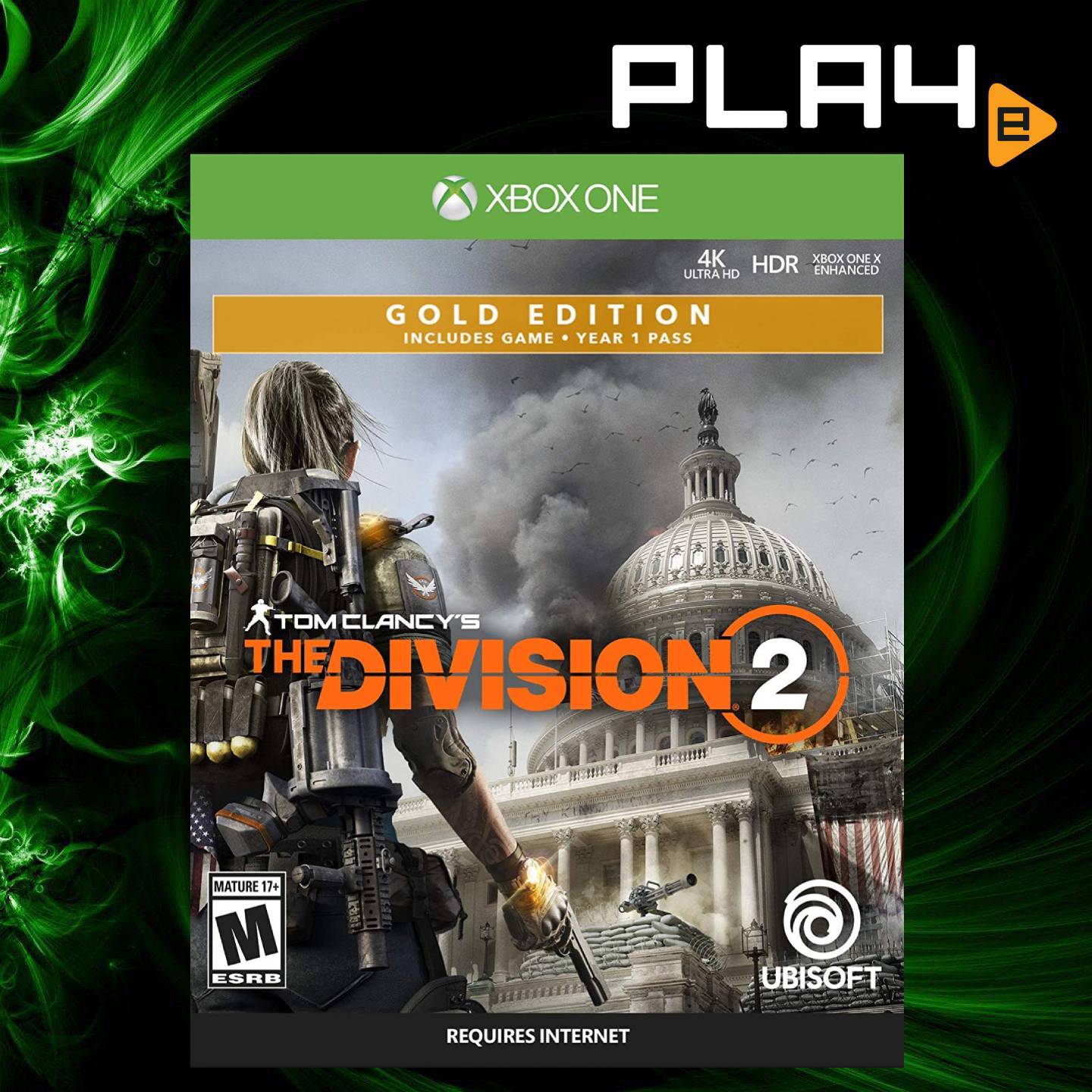 Xbox One Tom Clancy S The Division 2 Gold Steelbook Edition Playe