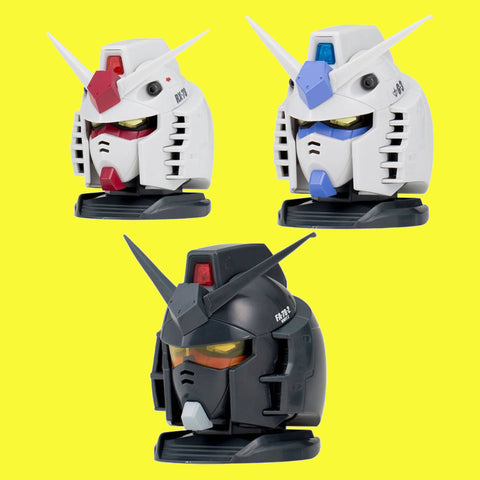 Exceed Model Gundam Head Vol 3 Set Of 3 Playe