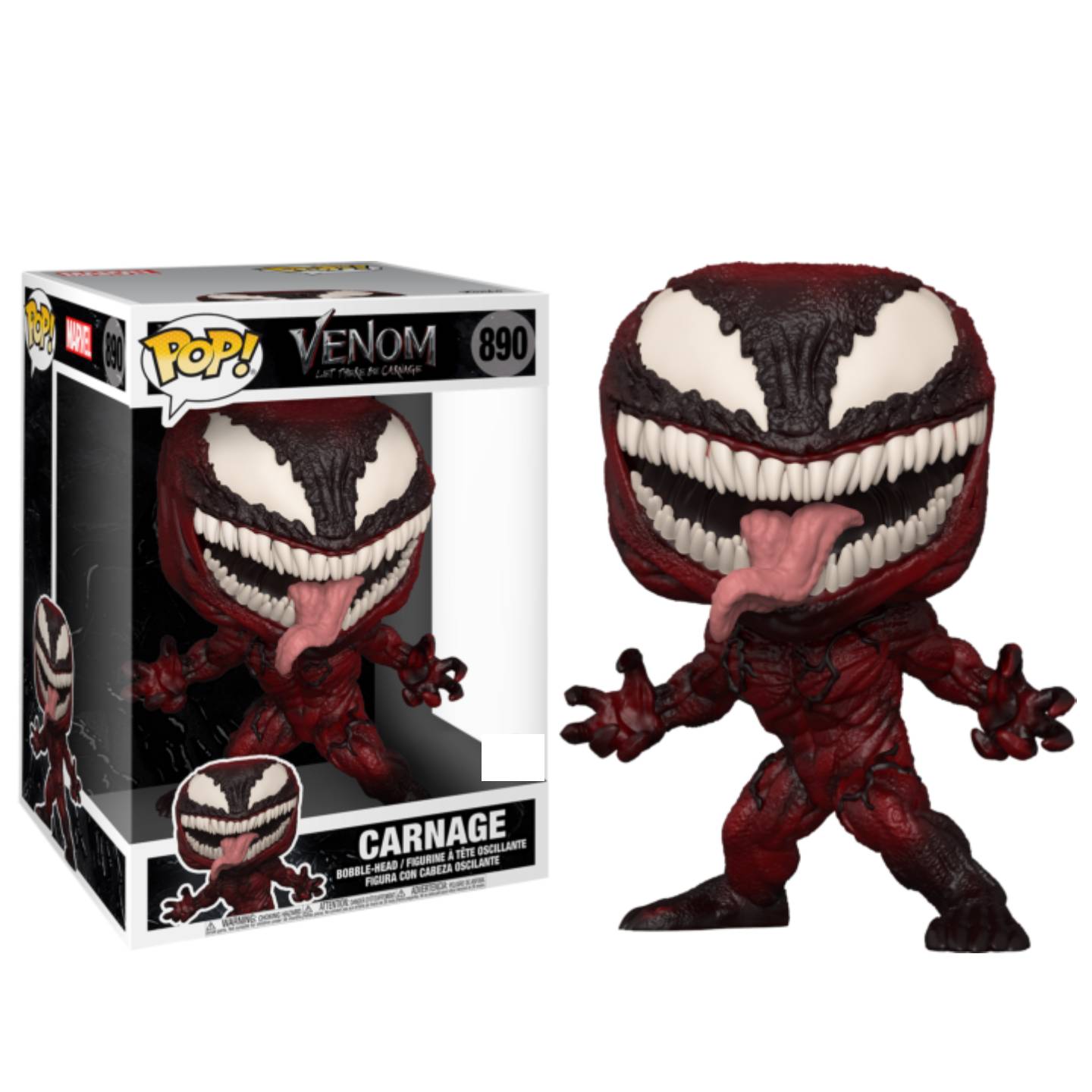 Funko POP! (890) Venom 2 Carnage 10-Inch Walmart | PLAYe