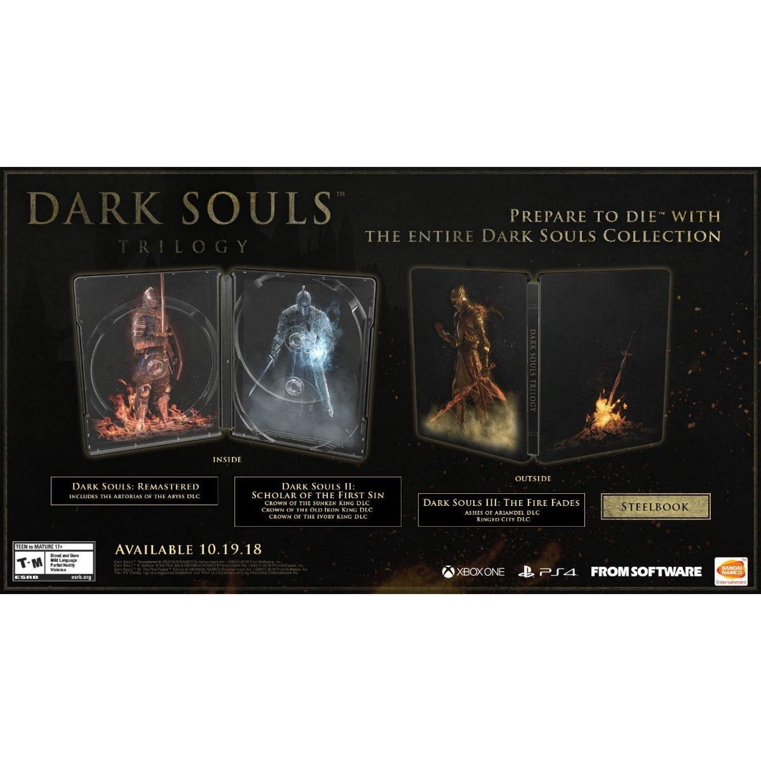 Dark souls trilogy ps4 обзор