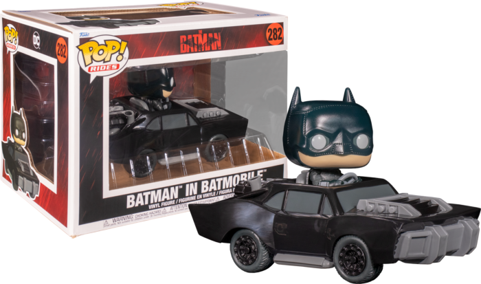 Funko POP! (282) The Batman in Batmobile Super Deluxe | PLAYe