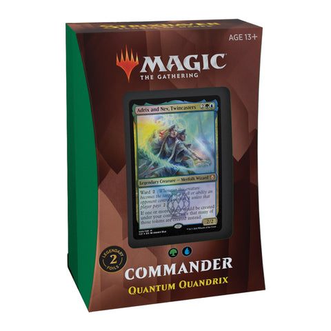 Magic The Gathering Strixhaven Commander Deck Quantum Quandrix Playe