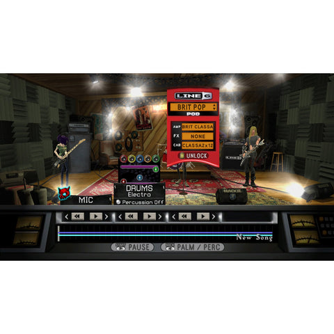 guitar hero world tour guitar bundle ps2