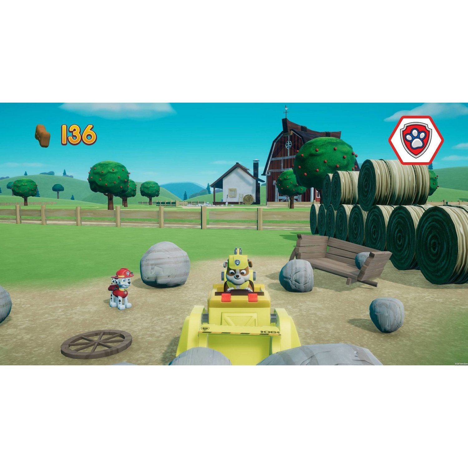 paw patrol on a roll switch game