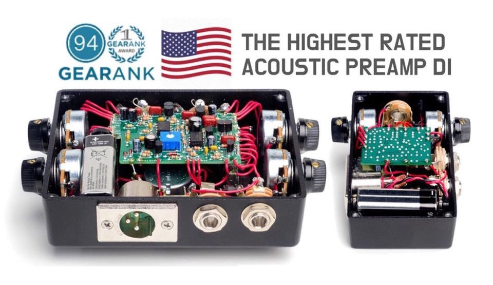 Red-Eye Preamp DI The Best Acoustic Preamp DI