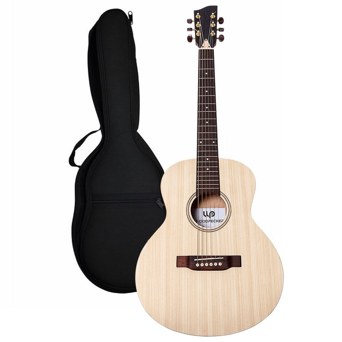 mini jumbo acoustic guitar