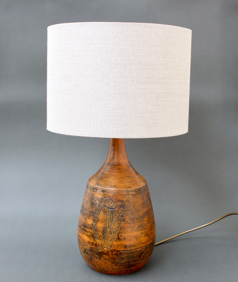 antique ceramic table lamp