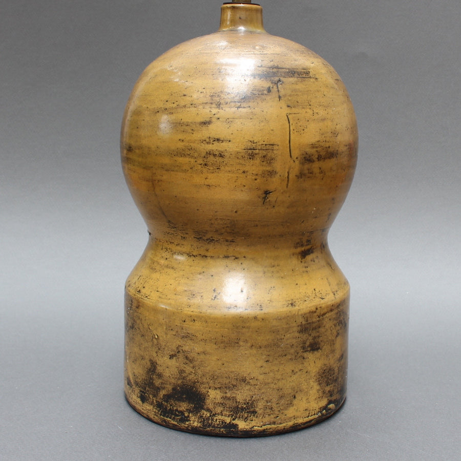 Ceramic Gourd-Shaped Lamp by Jacques Blin (Circa 1950s)