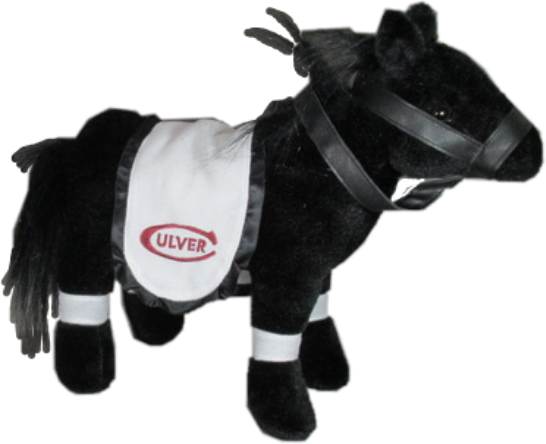 black horse plush