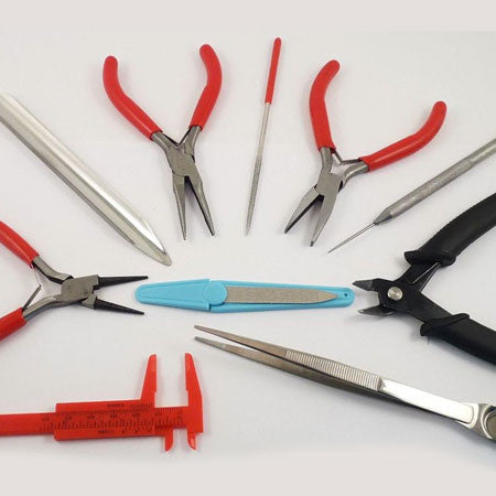 All-In-One Jewelry Crafting Kit: Pliers, Tweezers & More – RainbowShop for  Craft