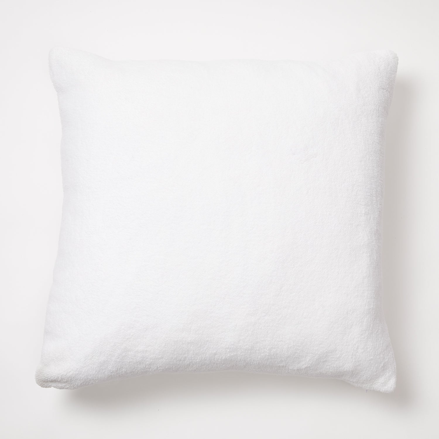 Sherpa Euro Pillow - White | Bedding