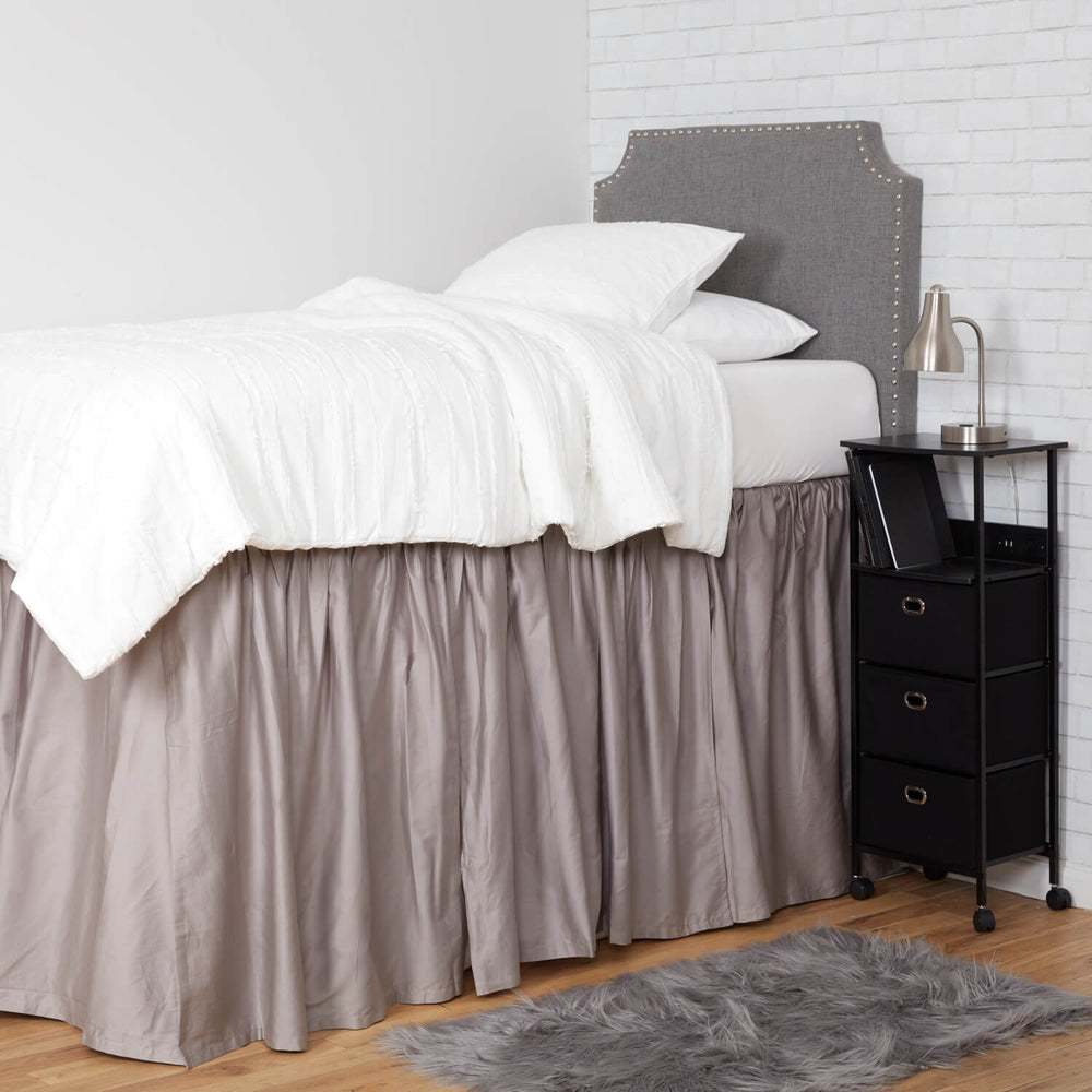 Extra Long Dorm Bed Skirt Dormify