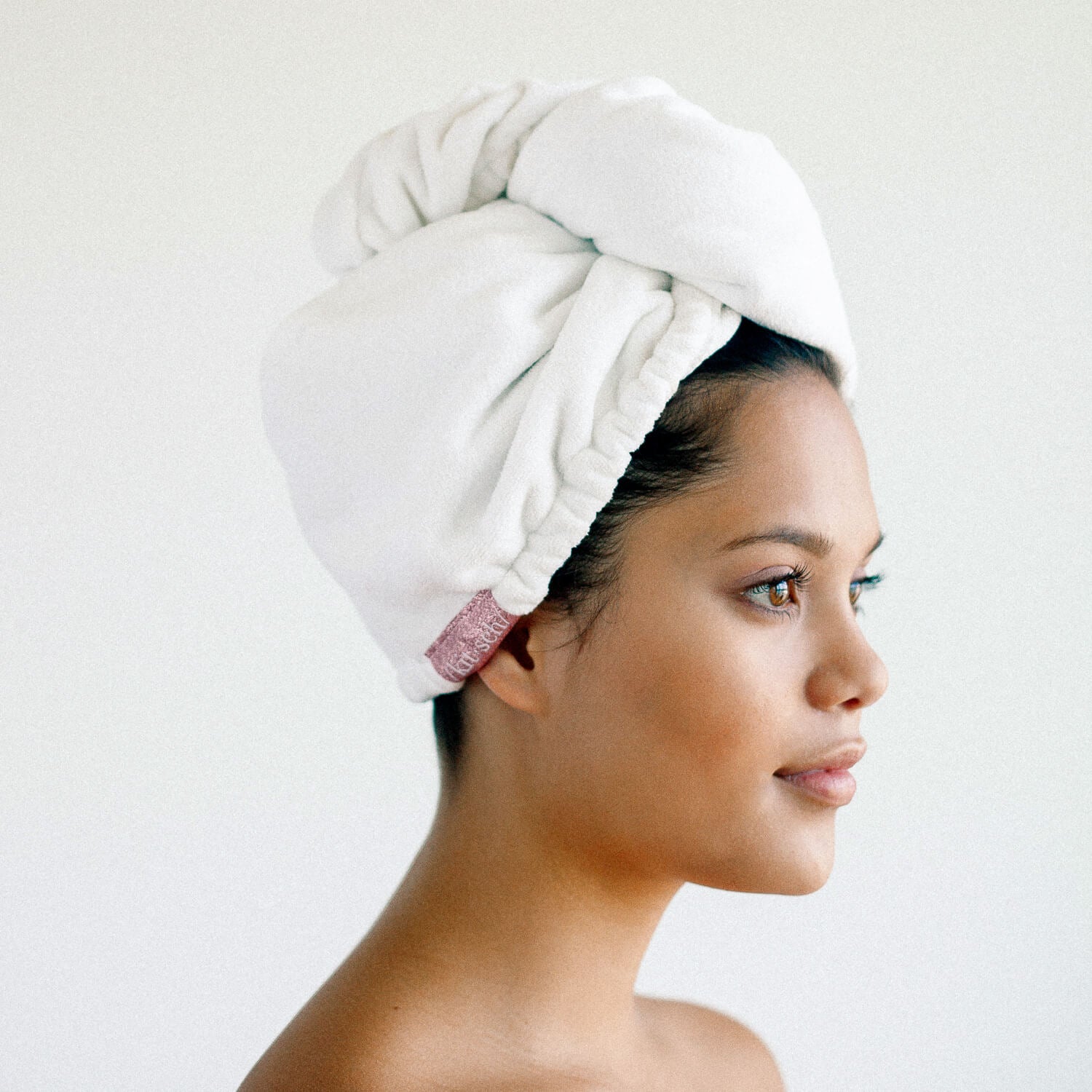 Quick Drying Hair Towel - White | Bath