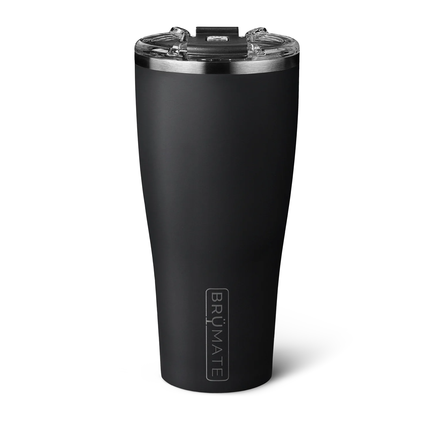 BruMate 22 oz Imperial Pint Matte Black BPA Free Insulated Tumbler