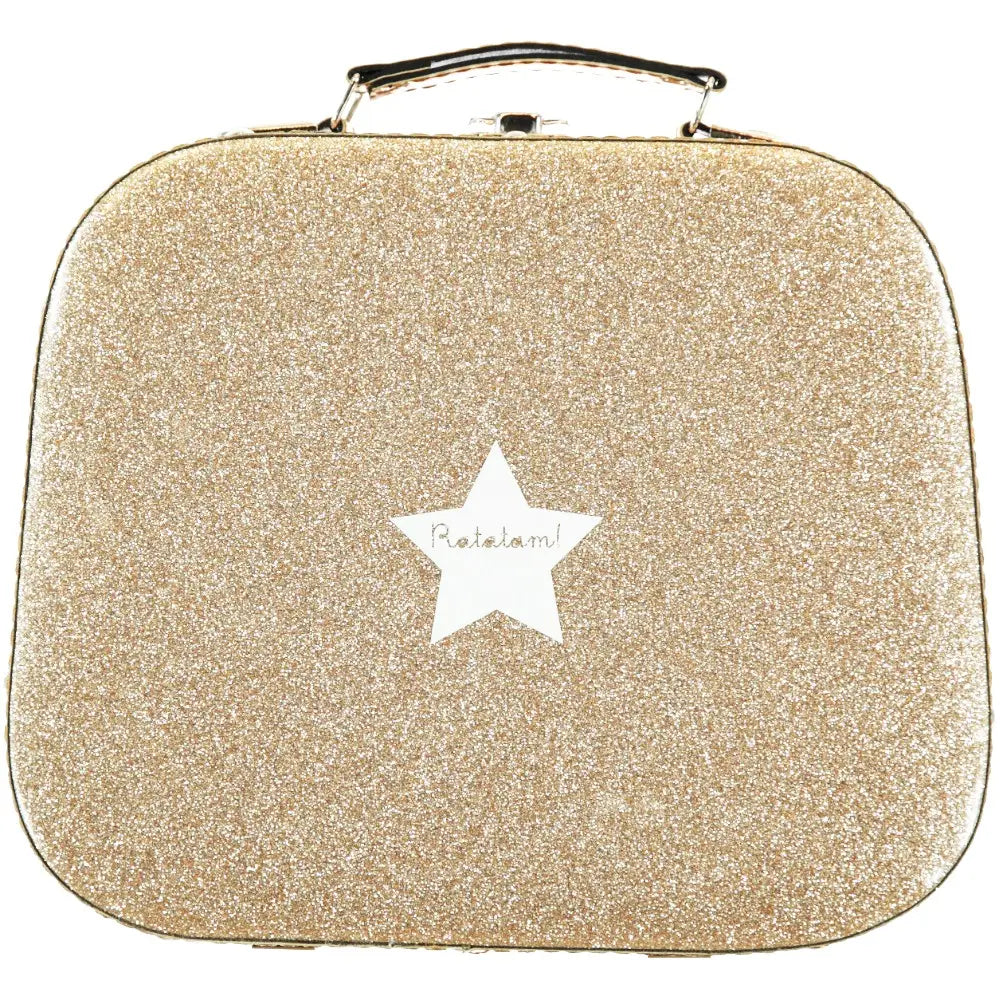 Gold Glitter Suitcase – Sweet Tea and - A Baby Boutique