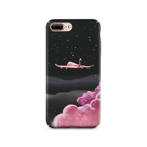Stadscentrum Ideaal Peave KISSCASE Luxury Airplane and Moon Design Case For iPhone 5, 5S, 5C, SE –  Titanwise