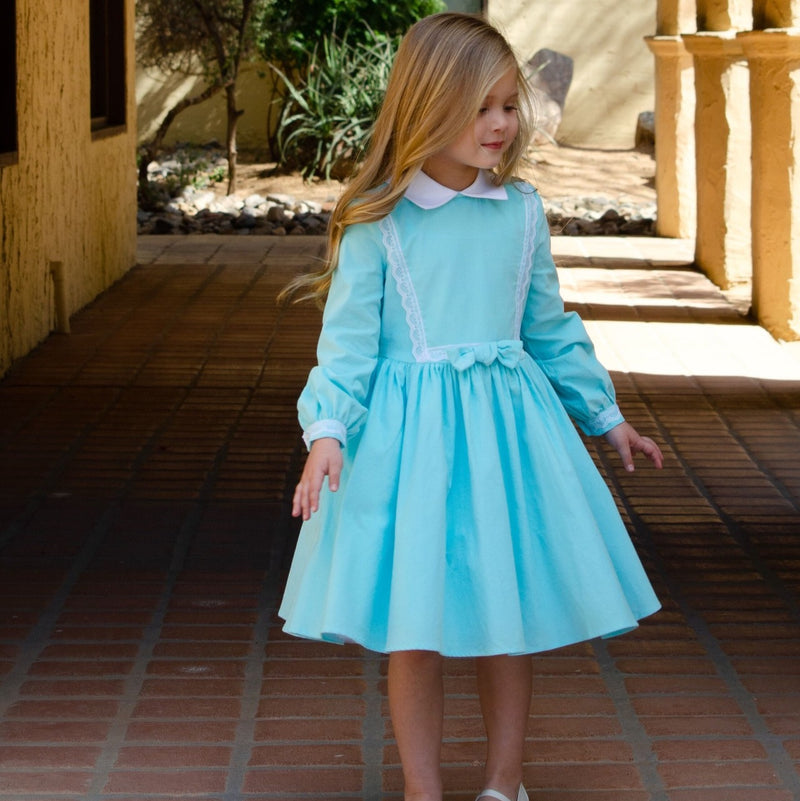 teal easter dresses