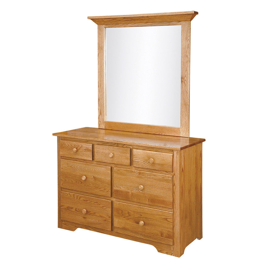 Shaker Single Dresser With Mirror Och 4 Sh 197 Our Country