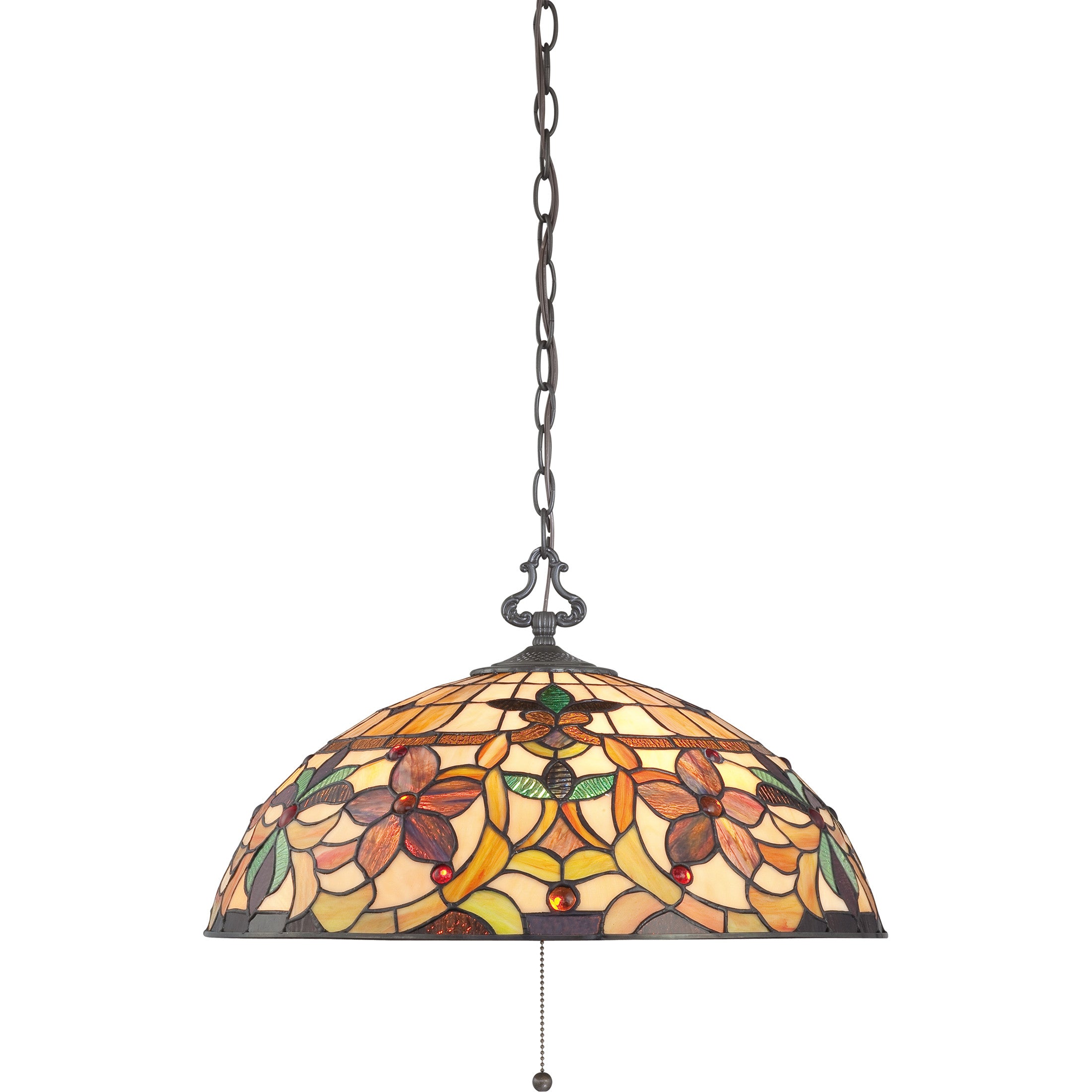 Kami Tiffany Pendant Ceiling Light Quoizel Tf878cvb