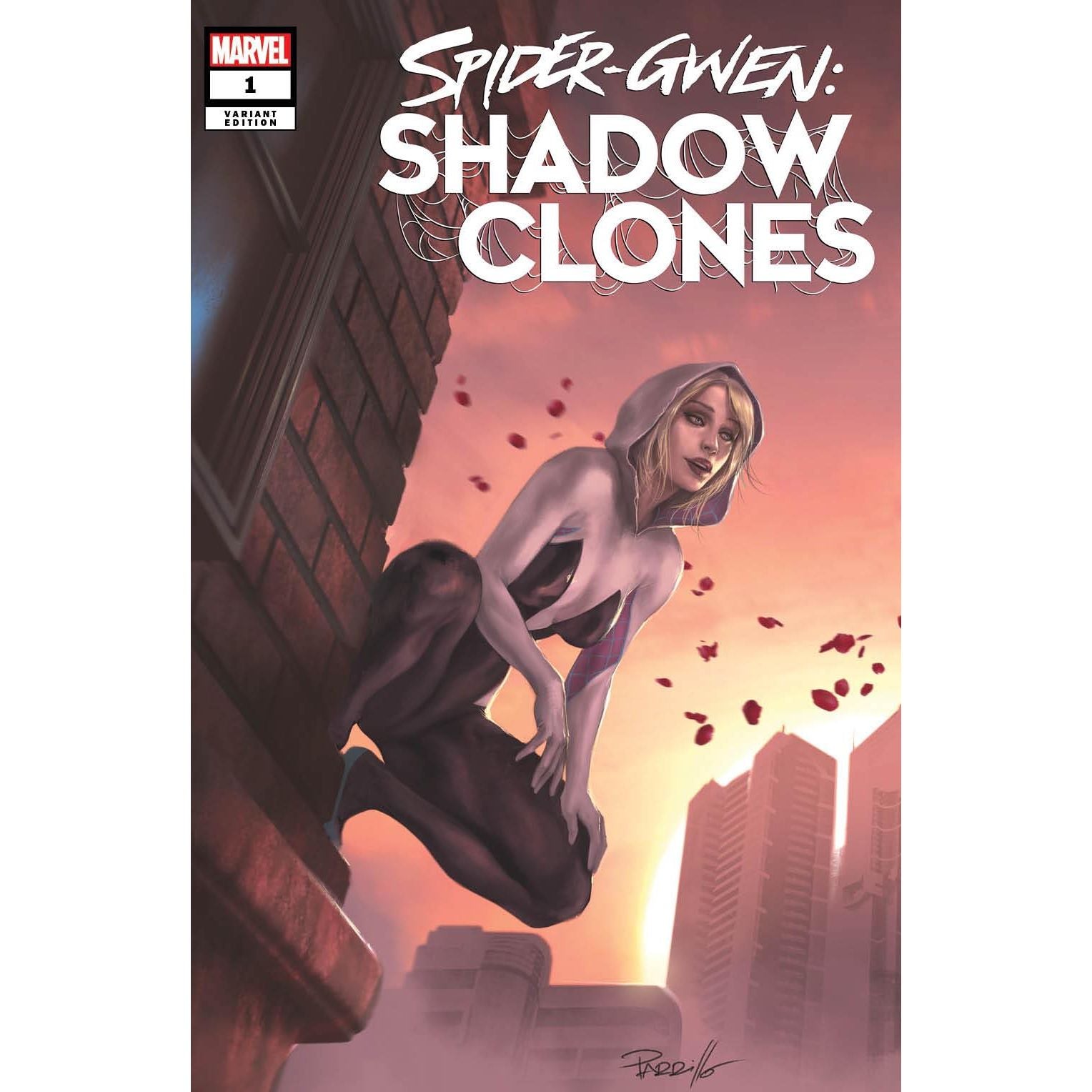 SPIDER-GWEN: SHADOW CLONES #1 LUCIO PARRILLO (616) EXCLUSIVE VAR (03/15/2023)