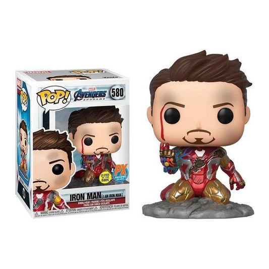 FUNKO POP! MARVEL ENDGAME IRON MAN GITD PX EXCLUSIVE IN STOCK – Plastic  Empire