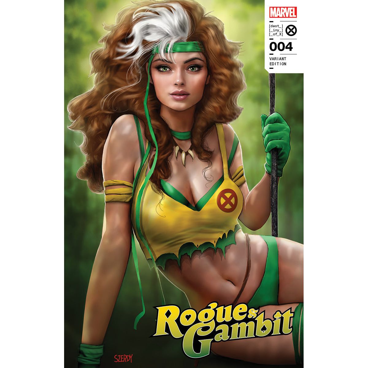 ROGUE & GAMBIT #4 UNKNOWN COMICS NATHAN SZERDY EXCLUSIVE VAR (06/14/2023) (07/12/2023)