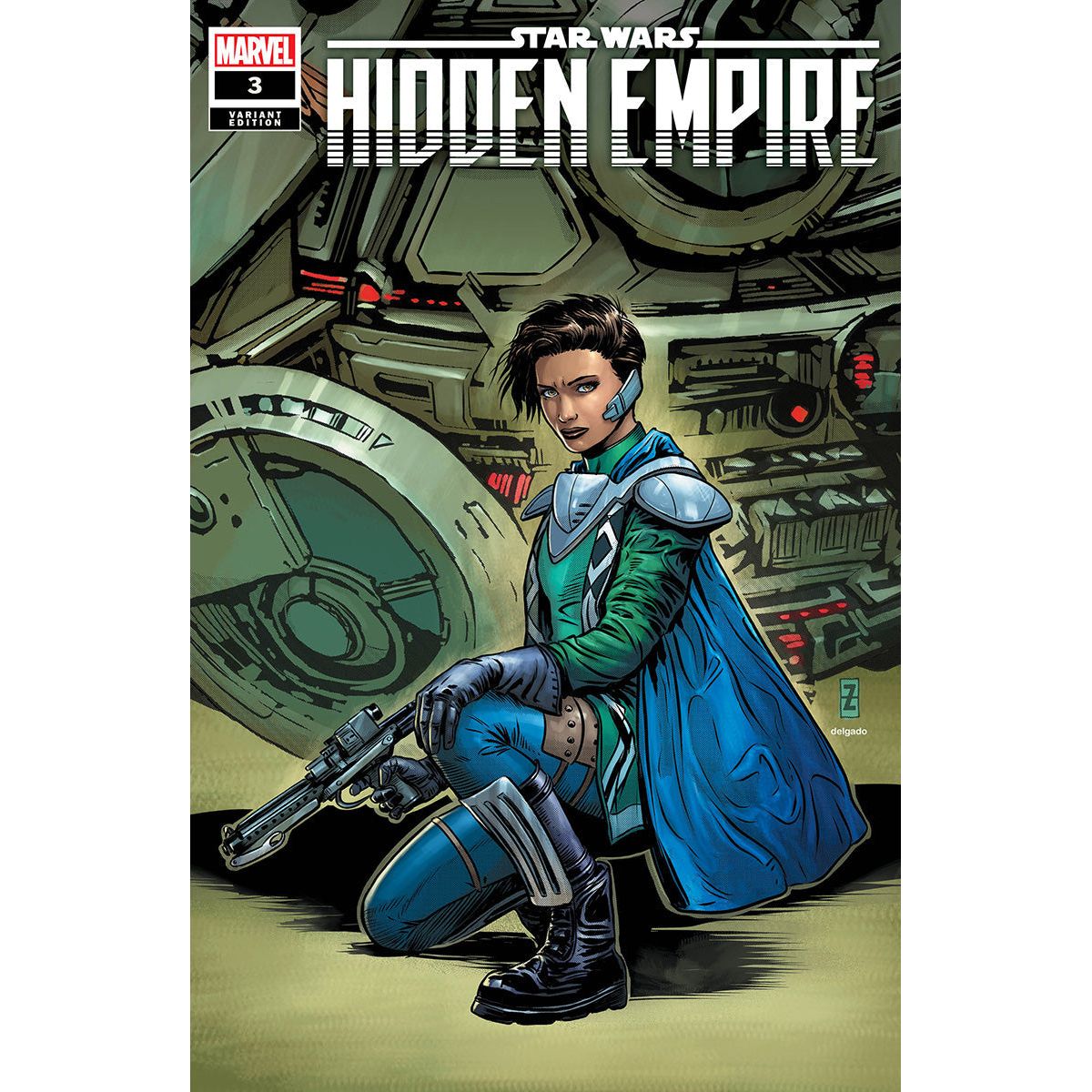 STAR WARS: HIDDEN EMPIRE #3 UNKNOWN COMICS PATCH ZIRCHER EXCLUSIVE VAR (02/08/2023)