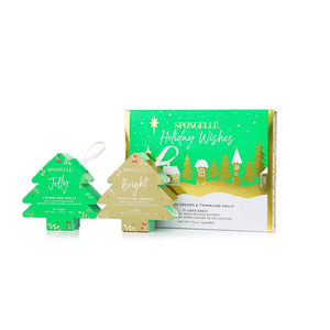 Spongellé - Season's Greetings Holiday Tree Ornament Buffer Gift Set – The  Gilded Girl Beauty Emporium