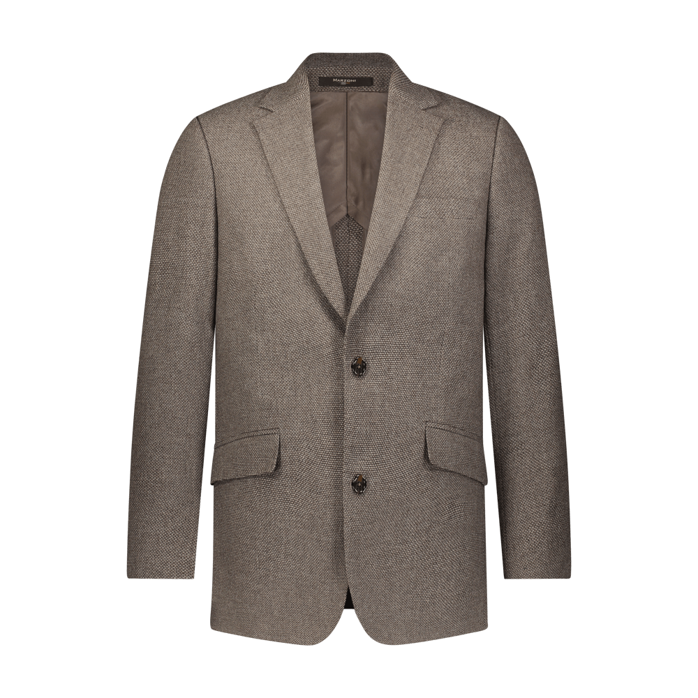 Custom Birdseye Suit - Taupe – Q Clothier