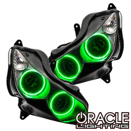 2007-2009 Kawasaki ZX-6R LED Headlight Halo Kit | ORACLE Lighting